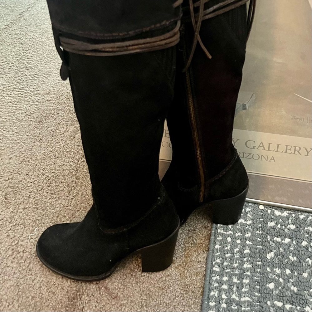 Freebird Brock Boots. Original FreeBird by Steven with original denim inserts.